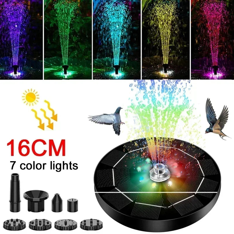 Solar LED Fountain LIGHT